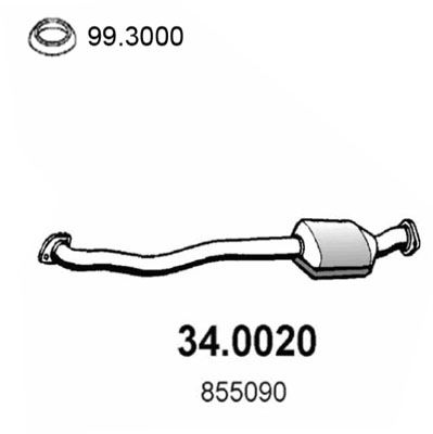 ASSO Katalüsaator 34.0020