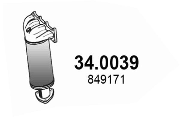 ASSO Katalüsaator 34.0039