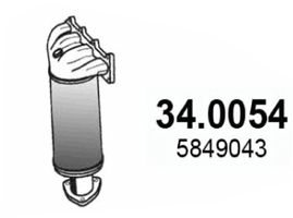 ASSO Katalüsaator 34.0054