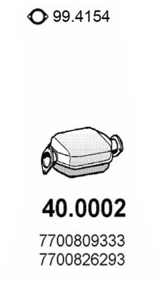 ASSO Катализатор 40.0002