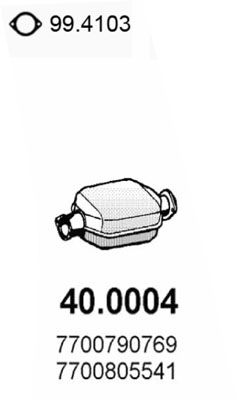 ASSO Katalüsaator 40.0004