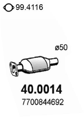 ASSO Katalüsaator 40.0014