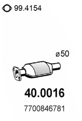 ASSO Катализатор 40.0016