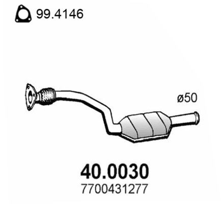 ASSO Katalüsaator 40.0030