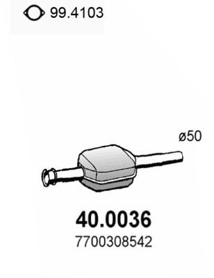 ASSO Катализатор 40.0036