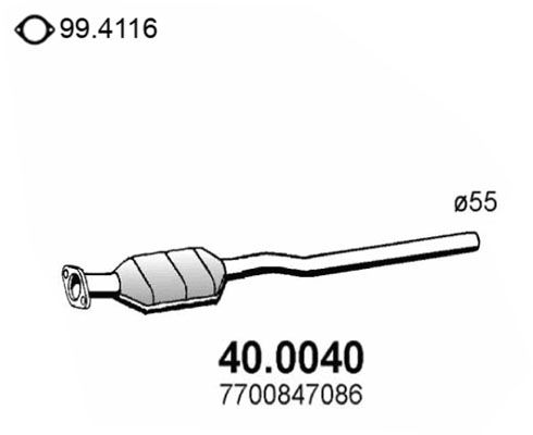 ASSO Катализатор 40.0040