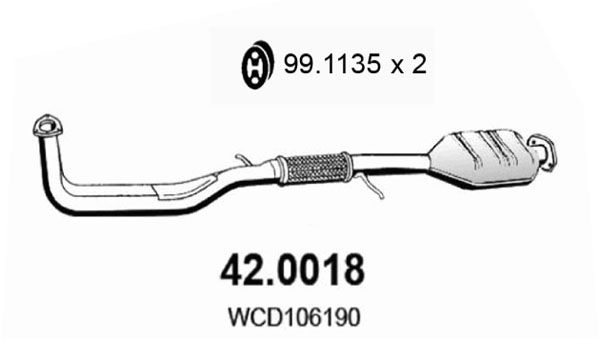 ASSO Katalüsaator 42.0018