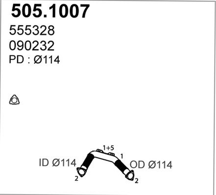 ASSO Heitgaasitoru 505.1007