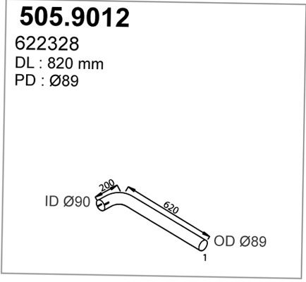 ASSO Heitgaasitoru 505.9012