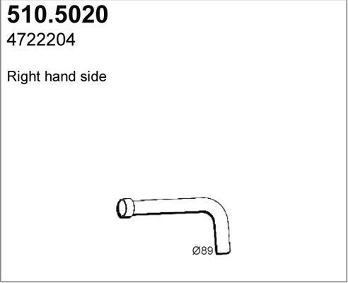 ASSO Heitgaasitoru 510.5020