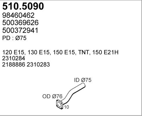 ASSO Heitgaasitoru 510.5090