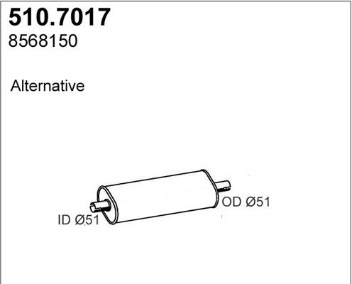 ASSO Kesk-/lõppsummuti 510.7017