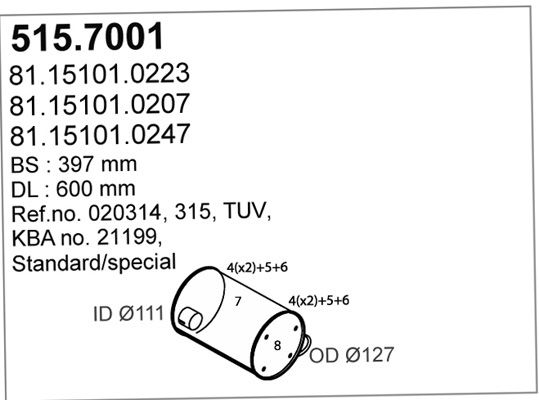 ASSO Kesk-/lõppsummuti 515.7001