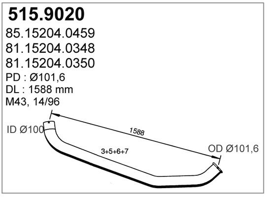 ASSO Heitgaasitoru 515.9020