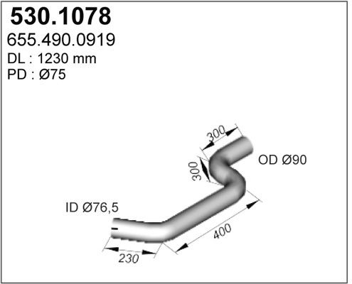 ASSO Heitgaasitoru 530.1078