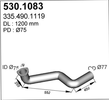 ASSO Heitgaasitoru 530.1083