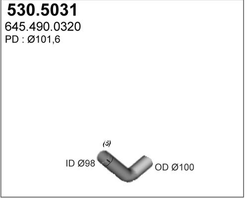 ASSO Heitgaasitoru 530.5031