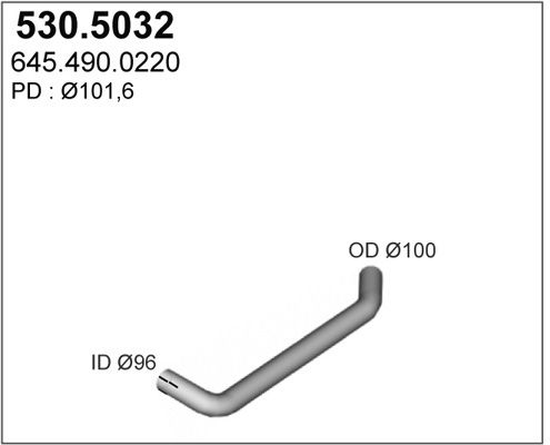 ASSO Heitgaasitoru 530.5032