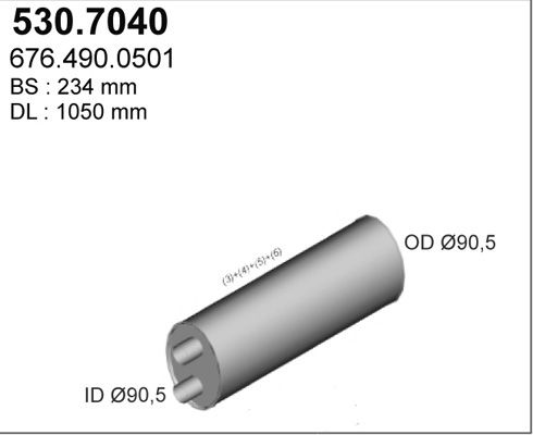 ASSO Kesk-/lõppsummuti 530.7040