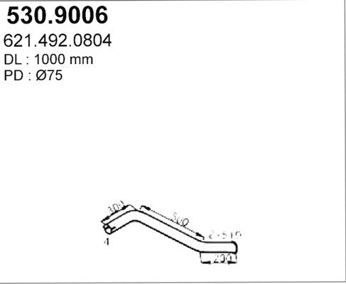 ASSO Heitgaasitoru 530.9006