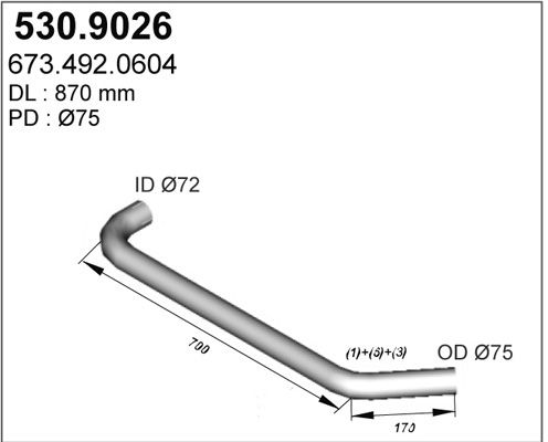 ASSO Heitgaasitoru 530.9026