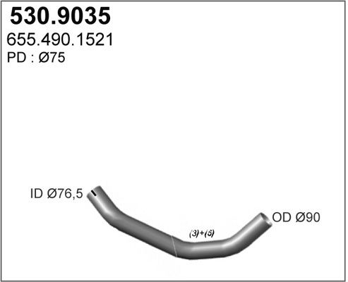 ASSO Heitgaasitoru 530.9035