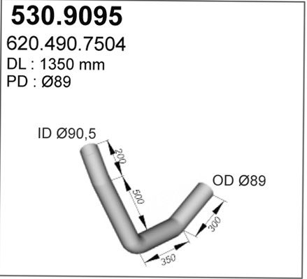 ASSO Heitgaasitoru 530.9095