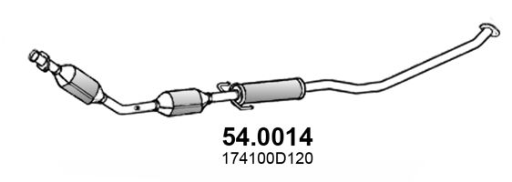 ASSO Katalüsaator 54.0014