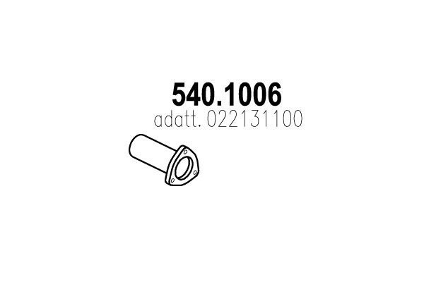 ASSO Heitgaasitoru 540.1006