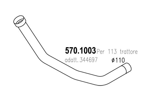 ASSO Heitgaasitoru 570.1003