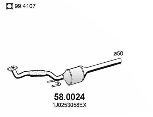 ASSO Katalüsaator 58.0024