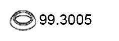 ASSO Уплотнительное кольцо, труба выхлопного газа 99.3005