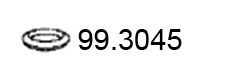 ASSO Уплотнительное кольцо, труба выхлопного газа 99.3045