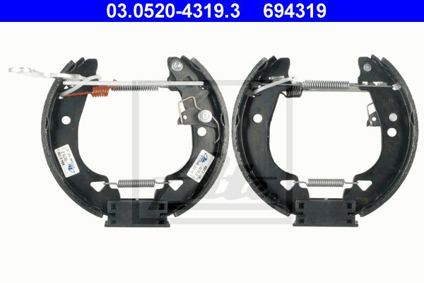 ATE Комплект тормозных колодок 03.0520-4319.3