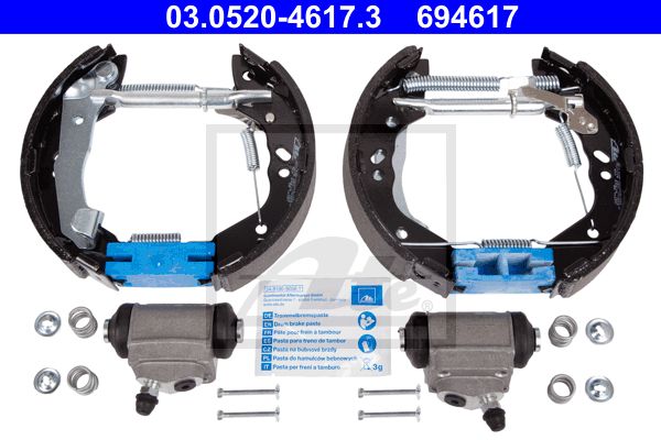 ATE Piduriklotside komplekt 03.0520-4617.3