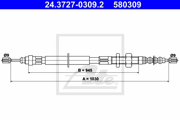 ATE Tross,seisupidur 24.3727-0309.2