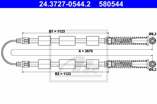 ATE Tross,seisupidur 24.3727-0544.2