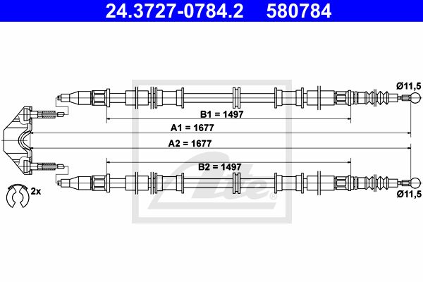 ATE Tross,seisupidur 24.3727-0784.2