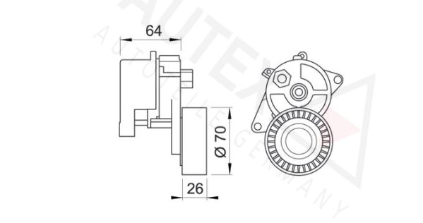 AUTEX Rihmapinguti,soonrihmad 601482