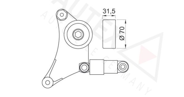 AUTEX Rihmapinguti,soonrihm 601584