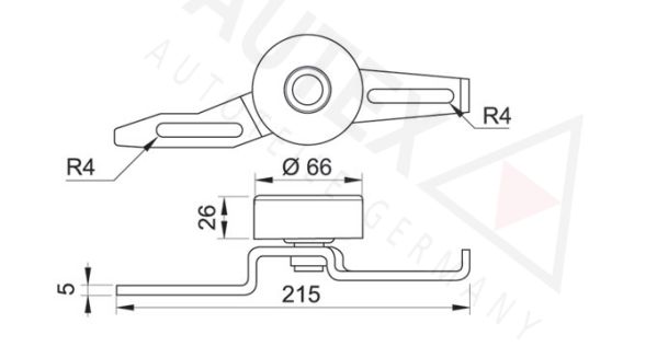 AUTEX Pingutusrull,soonrihm 641419