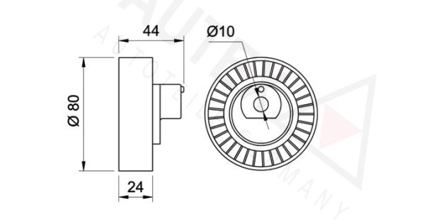 AUTEX Seade-/juhtrull,soonrihm 651496