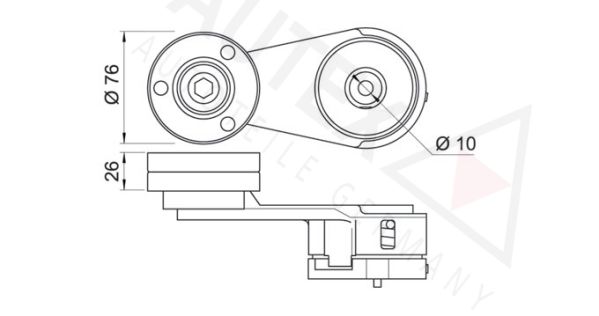 AUTEX Rihmapinguti,soonrihmad 654161