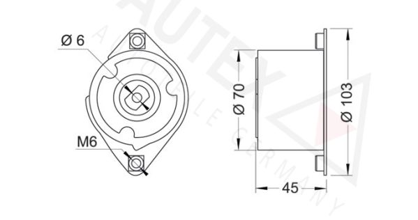 AUTEX Rihmapinguti,soonrihm 654280