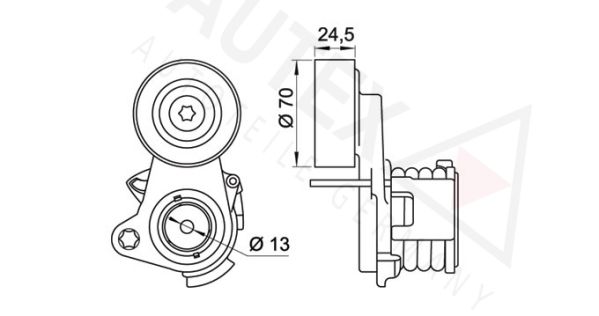 AUTEX Rihmapinguti,soonrihm 654410