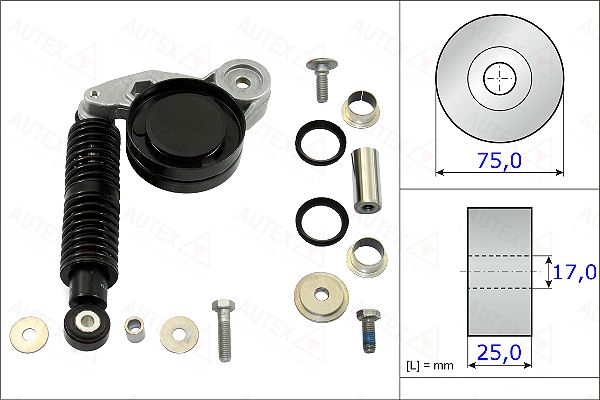 AUTEX Remondikomplekt,rihmapinguti-soonrihm 654867