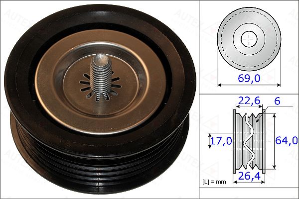 AUTEX Seade-/juhtrull,soonrihm 654878