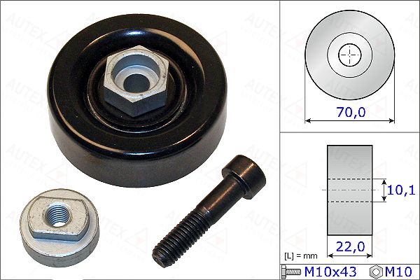 AUTEX Pingutusrull,soonrihm 654890