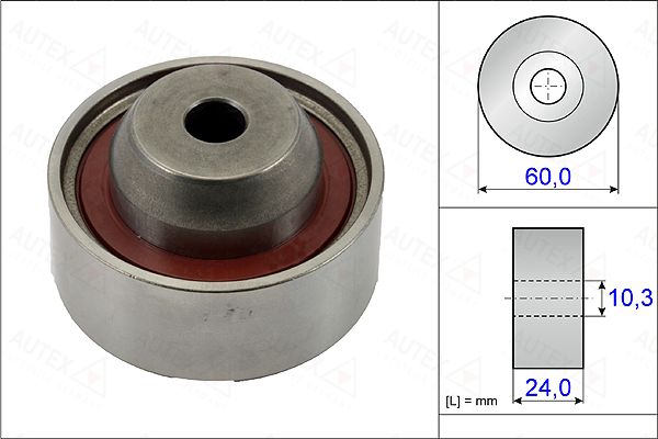 AUTEX Seade-/juhtrull,hammasrihm 654891