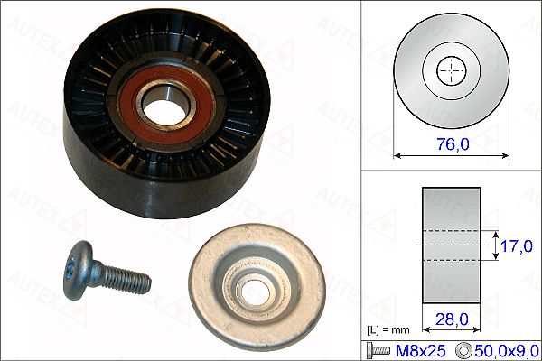 AUTEX Seade-/juhtrull,soonrihm 654894